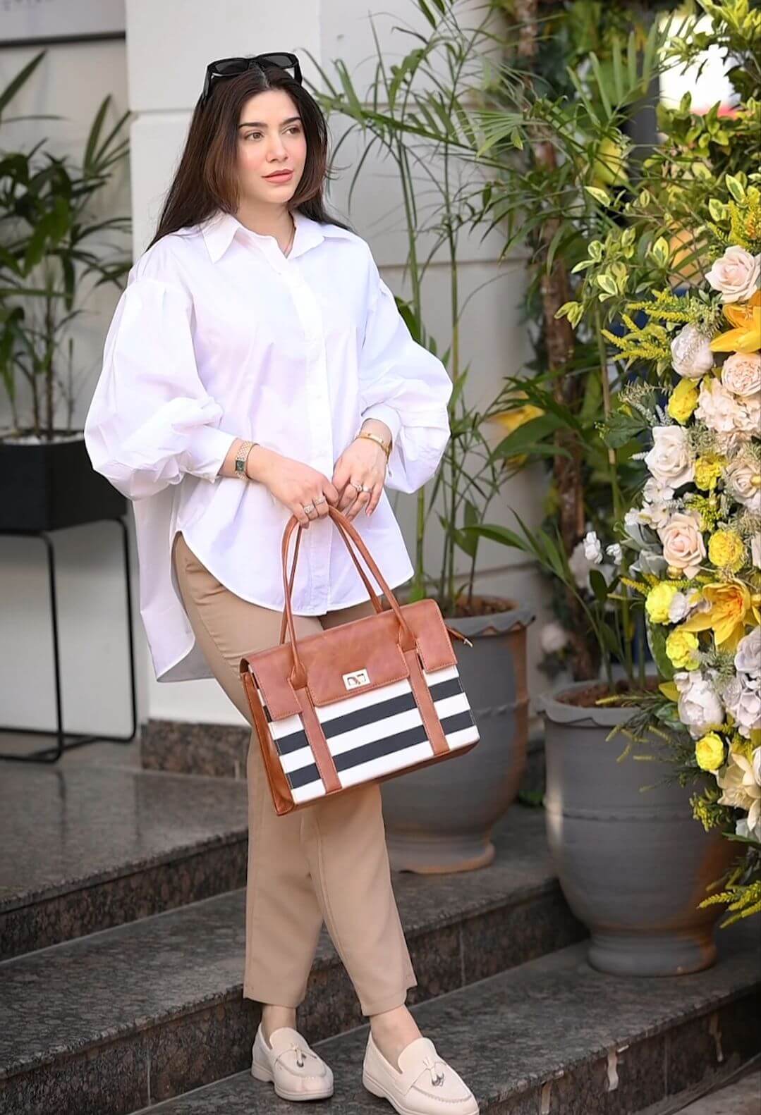 Darwin Brown Shoulder Bag