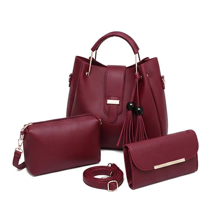 Alexa 3 Pcs Maroon